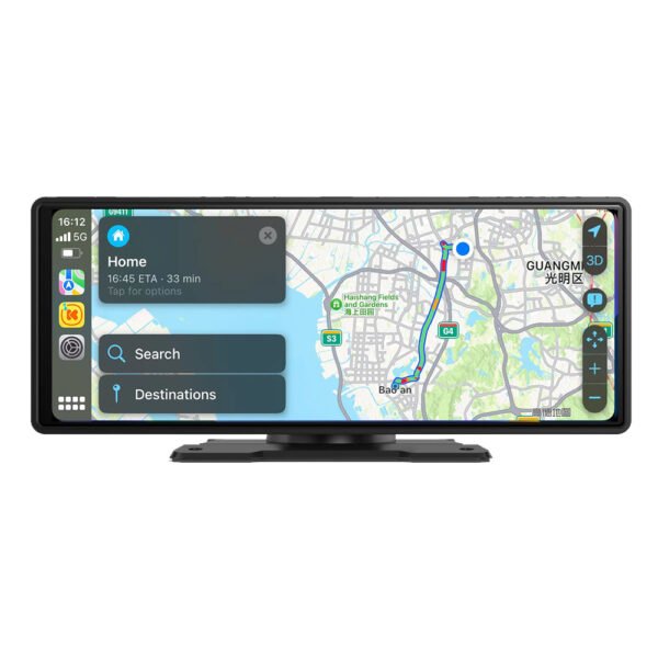 Écran Carplay portable de 10.26 pouces pour voiture