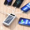 Chargeur Solaire avec câble intégré haute Capacité